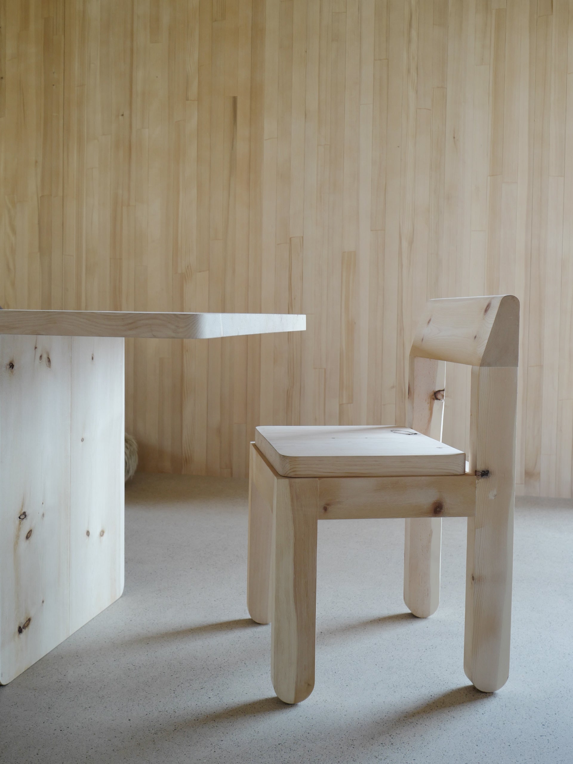 Arvenholz Stuhl «Bodenhaus»