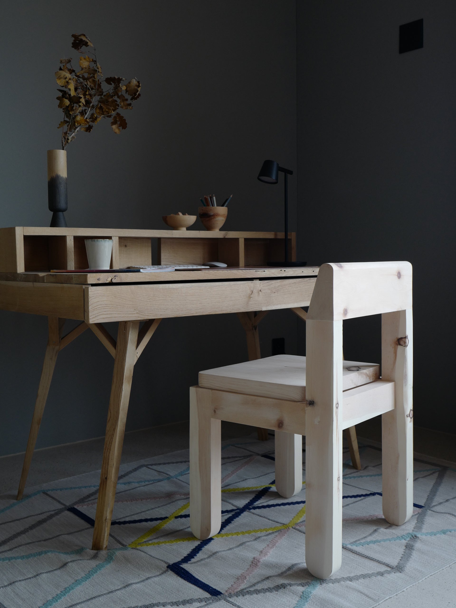 Arvenholz Stuhl «Bodenhaus»