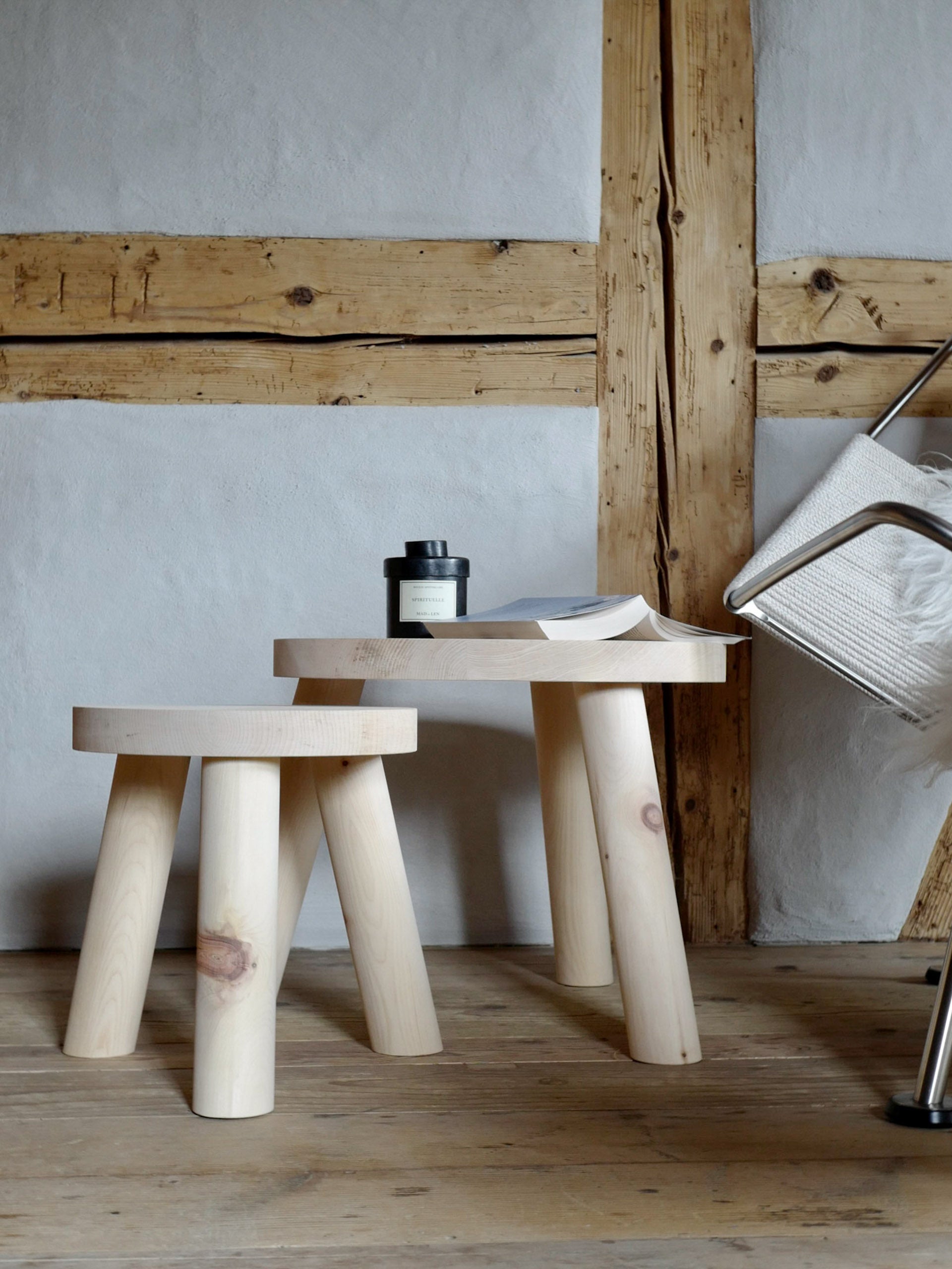 Arven­holz Beistell­tische «Daint & Dora»