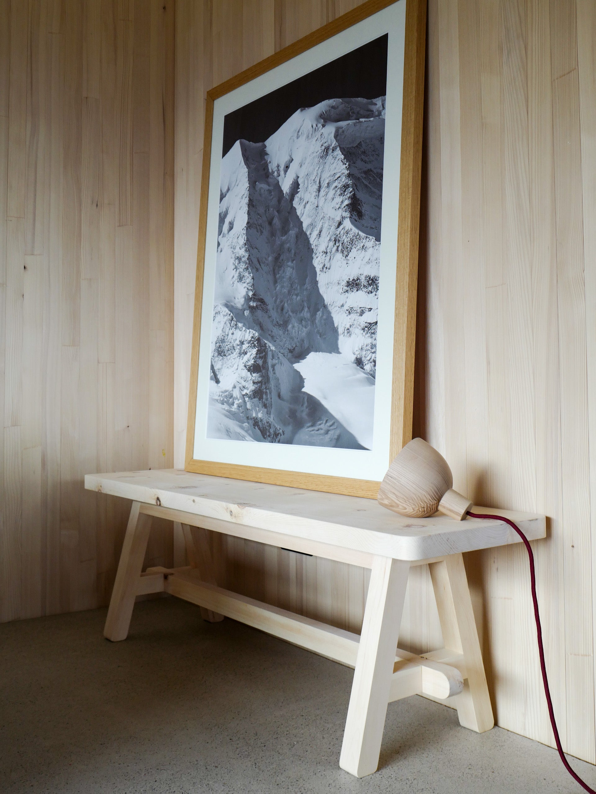 Arven­holz Sitzbank «Alpine modern»