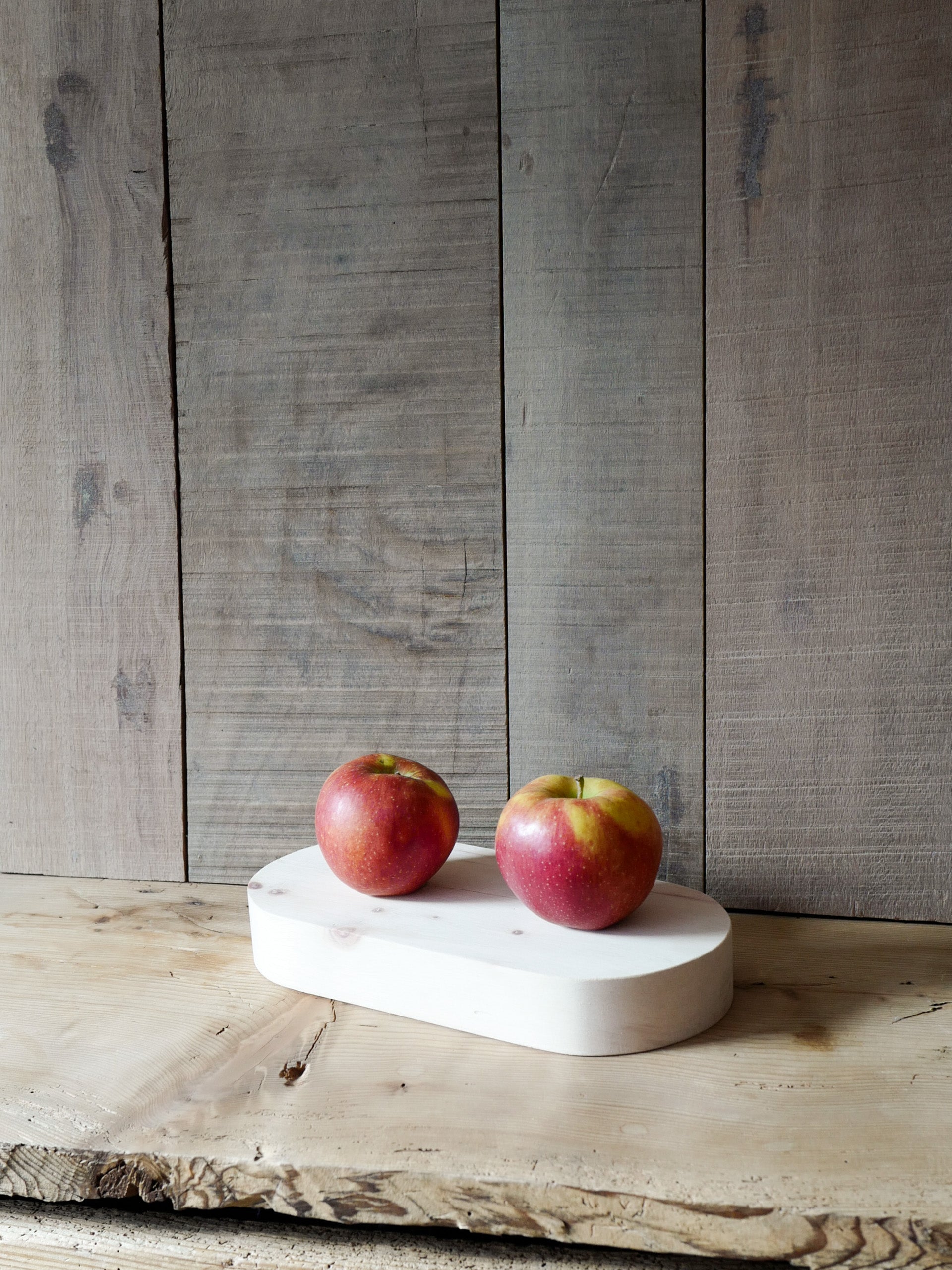 Arven­holz Brett «Quadro­vale»
