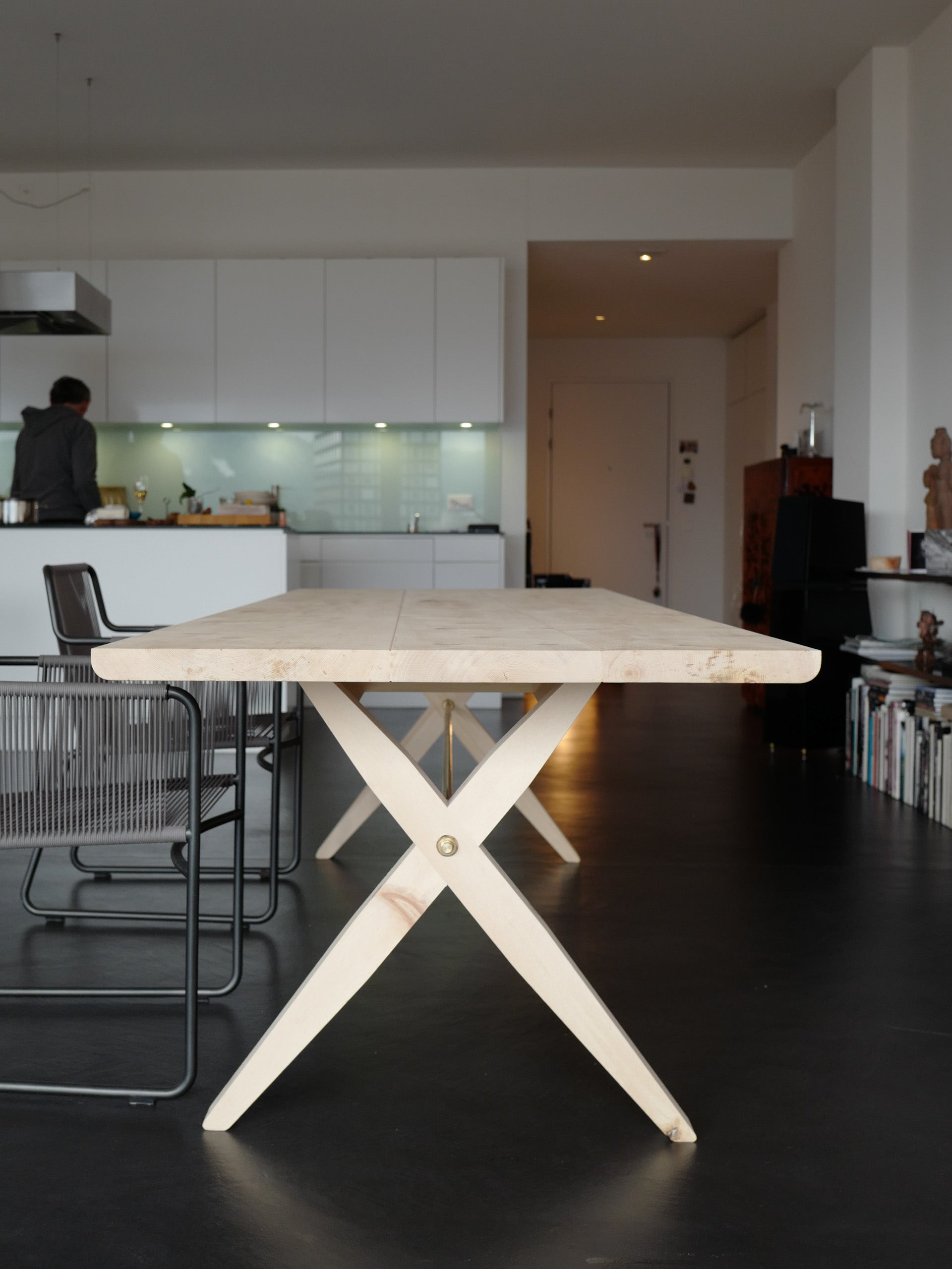 Arven­holz Tisch «la Crusch»